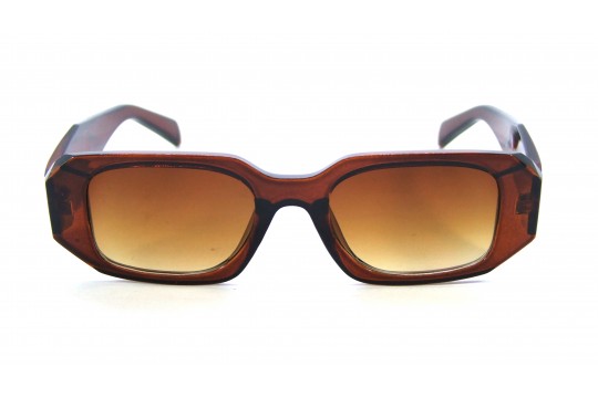 Óculos de Sol Acetato Feminino Marrom - 1837M