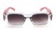 Óculos de Sol Acetato Feminino Transparente c/ Rose - 1837TRR