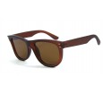 Óculos de Sol Reverso Acetato Unissex Marrom - 1838M