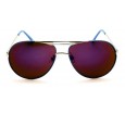 Óculos de Sol Metal Unissex Azul - 21020RVA