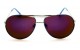 Óculos de Sol Metal Unissex Azul - 21020RVA