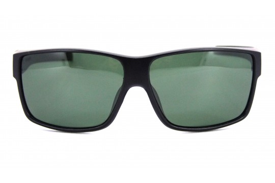 Óculos de Sol Acetato Esportivo Masculino Preto Fosco Lt Verde - 2342PFV