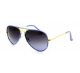 Óculos de Sol Acetato Unissex Azul - 25074A