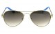 Óculos de Sol Metal Feminino Prata c/ Azul - 2507PAZ