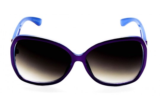 Óculos de Sol Acetato Feminino Roxo c/ Azul - 31786RA
