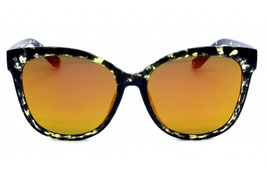 Óculos de Sol Acetato Feminino Estampado Verde  - 32166EV