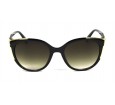 Óculos de Sol Acetato Feminino Preto c/ Dourado - 3357PD