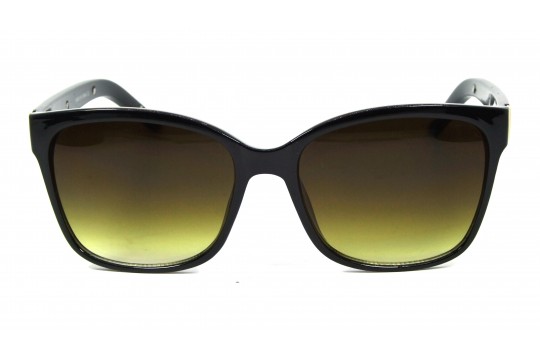 Óculos de Sol Acetato Feminino Preto Lt Marrom - 3372PM