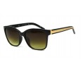 Óculos de Sol Acetato Feminino Preto Lt Marrom - 3372PM