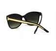 Óculos de Sol Acetato Feminino Preto c/ Vinho - 3372PV