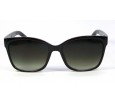 Óculos de Sol Acetato Feminino Preto c/ Vinho - 3372PV