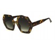 Óculos de Sol Acetato Feminino Estampado Marrom - 34232EM