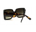 Óculos de Sol Acetato Feminino Preto Haste Estampada - 34234PHE