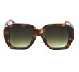 Óculos de Sol Acetato Feminino Estampado Marrom - 34255FLAPEM