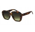 Óculos de Sol Acetato Feminino Estampado Marrom - 34255FLAPEM