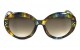 Óculos de Sol Acetato Feminino Estampado Azul - 34267EA