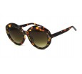 Óculos de Sol Acetato Feminino Estampado Amarelo Claro - 34267EAC