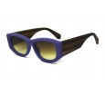 Óculos de Sol Acetato Feminino Azul - 34298AZ