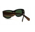 Óculos de Sol Acetato Feminino Preto Lt Verde - 34298PV