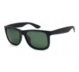 Óculos de Sol Acetato Masculino Preto Fosco Lt Verde - 4165ACPPFV