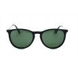 Óculos de Sol Acetato Unissex Preto Fosco Lt Verde  - 4171PFV