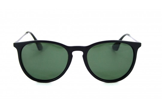 Óculos de Sol Acetato Unissex Preto Fosco Lt Verde  - 4171PFV