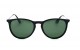 Óculos de Sol Acetato Unissex Preto Fosco Lt Verde  - 4171PFV