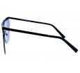 Óculos de Sol Metal Feminino Flat Lens Preto Lt Laranja - 4405PL
