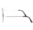 Óculos de Sol Metal Feminino Rosa - 4743FLR