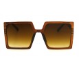 Óculos de Sol Acetato Feminino Marrom - 5046M