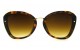Óculos de Sol Premium Acetato Unissex Estampado Marrom - 5047EM