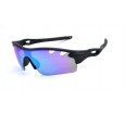 Óculos de Sol Acetato Esportivo Preto Lt Roxa - 5063PR