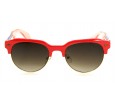 Óculos de Sol Acetato Unissex Vermelho c/ Azul - 53072VA