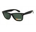 Óculos de Sol Acetato Unissex Preto Fosco Lt Verde - 5401ASMBLKPFV