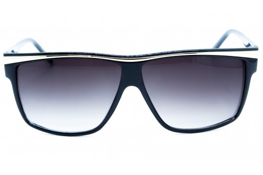 Óculos de Sol Acetato Unissex Preto C/ Dourado - 540500PD