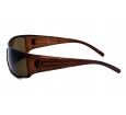 Óculos de Sol Acetato Masculino Esportivo Marrom - 540549M