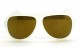 Óculos de Sol Acetato Unissex Branco - 540641B