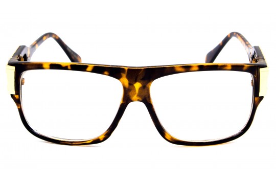 Oculos Conceitual Acetato Estampado Marrom - 540819EM