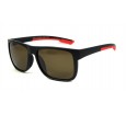 Óculos de Sol Acetato Masculino Preto Fosco Lt Marrom - 541120PFM