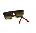 Óculos de Sol Acetato Unissex Estampado Marrom - 541134FLSDEM