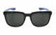 Óculos de Sol Acetato Masculino Preto c/ Azul - 541139PA