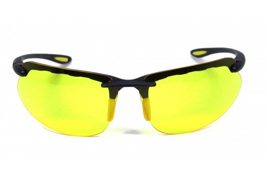 Óculos de Sol Drive Night Acetato Esportivo Preto Fosco - 570053PF