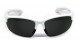 Óculos de Sol Acetato Esportivo Branco - 570127B