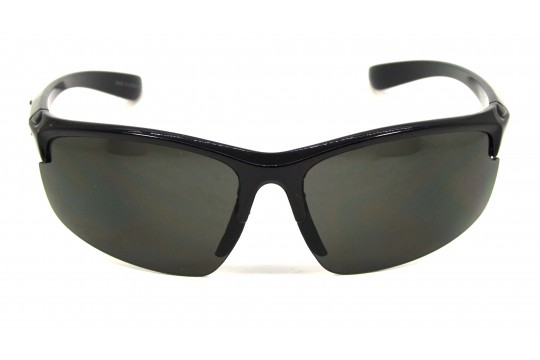 Óculos de Sol Acetato Esportivo Preto c/ Azul - 570127PA