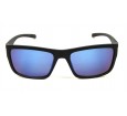 Óculos de Sol Acetato Masculino Preto Fosco Lt Azul - 570141PFA