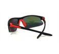 Óculos de Sol Acetato Esportivo Preto Lt Laranja - 570152PL