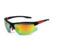 Óculos de Sol Acetato Esportivo Preto Lt Laranja - 570152PL