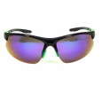 Óculos de Sol Acetato Esportivo Preto Lt Verde - 570152PV