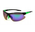 Óculos de Sol Acetato Esportivo Preto Lt Verde - 570152PV