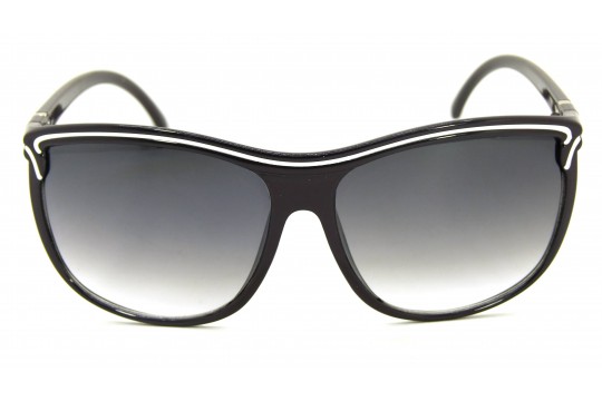Óculos de Sol Acetato Feminino Preto c/ Roxo - 7283PR
